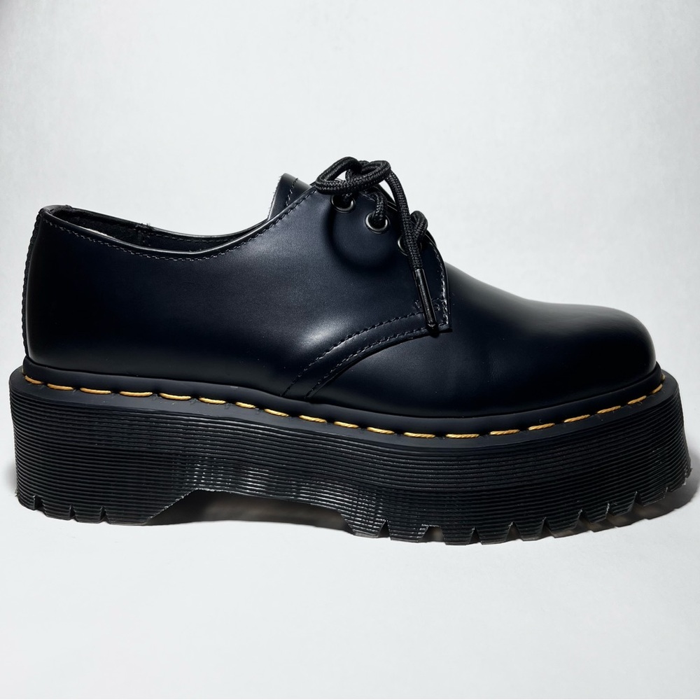 Dr. Martens Black Chunky Platform Shoes